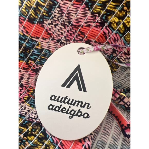 TUCKERNUCK autumn adeigbo Pink Floral Winnie dress NWT Size 8 - Picture 7 of 7